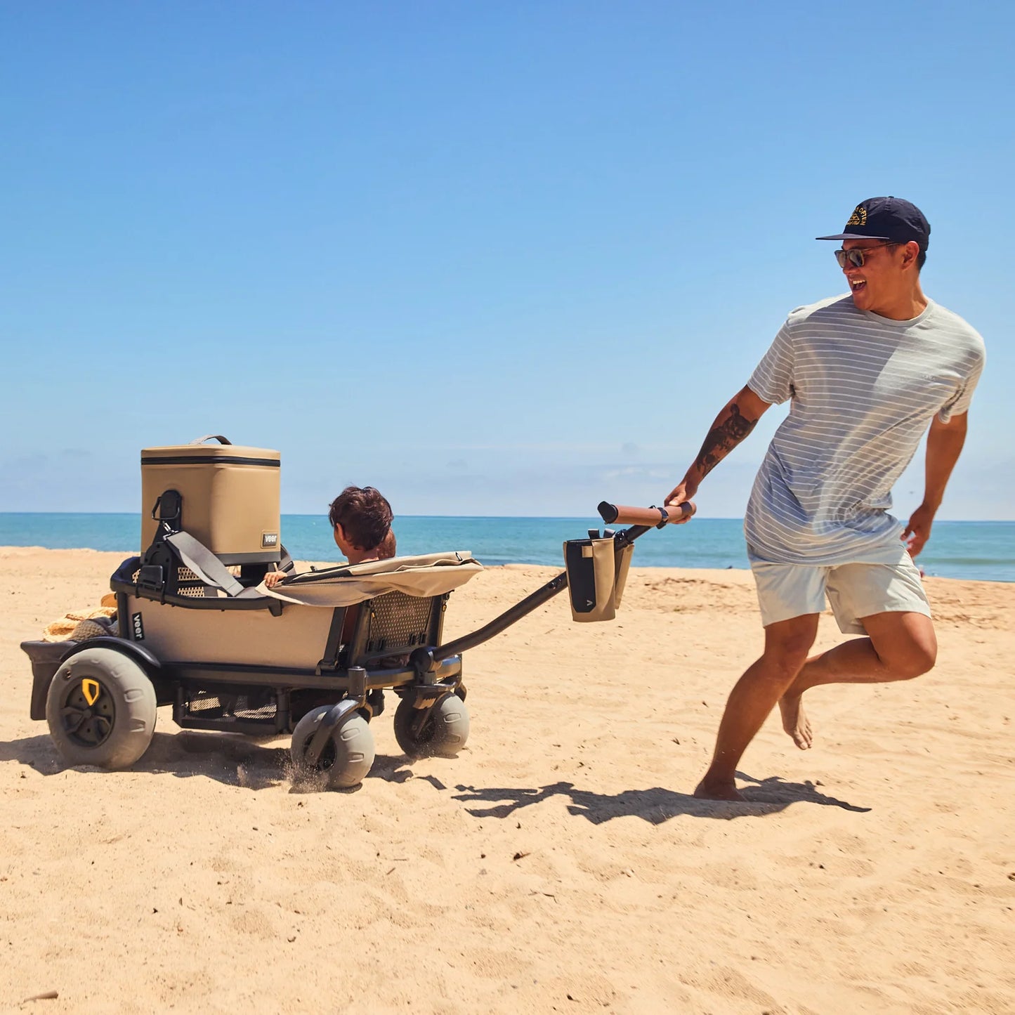 Stroller Wagon - 2-kids All Terrain w/ Canopy